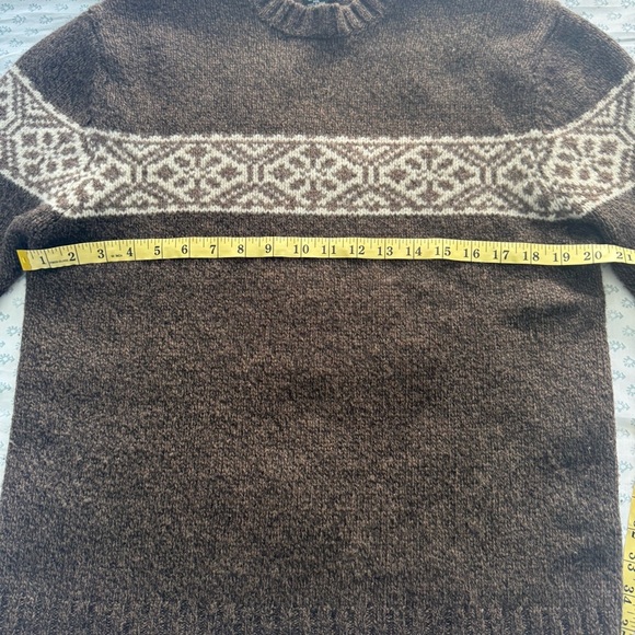 Bowen & Wright Men’s 100% Lambswool Sweater Size Medium - Picture 4 of 6